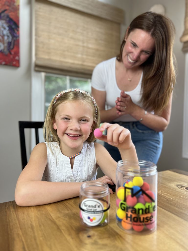 Adding Grandies to Grandie Goal Jar