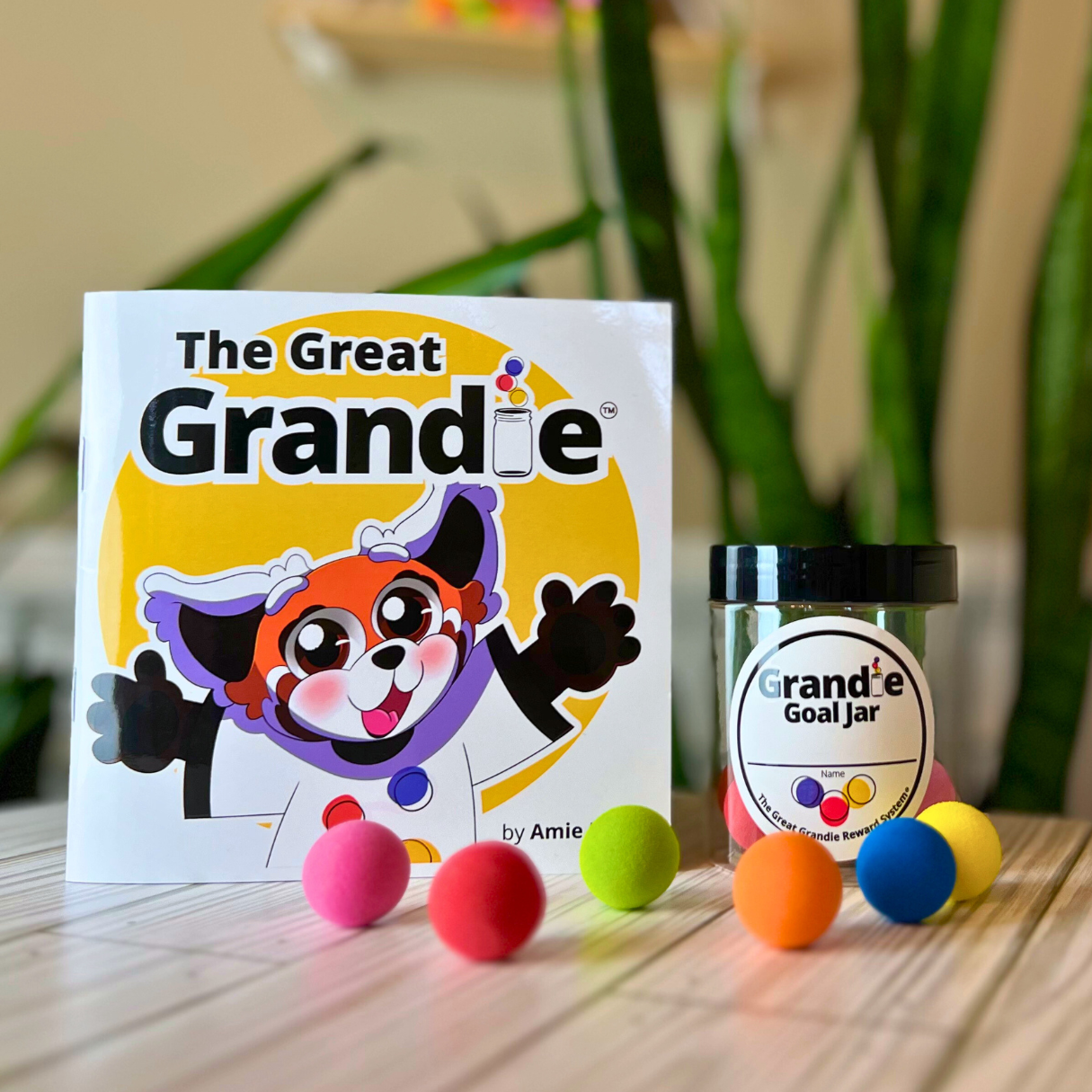 Image of 'The Great Grandie' book that is included in The Great Grandie Reward System kit, which helps younger users learn how to use the system